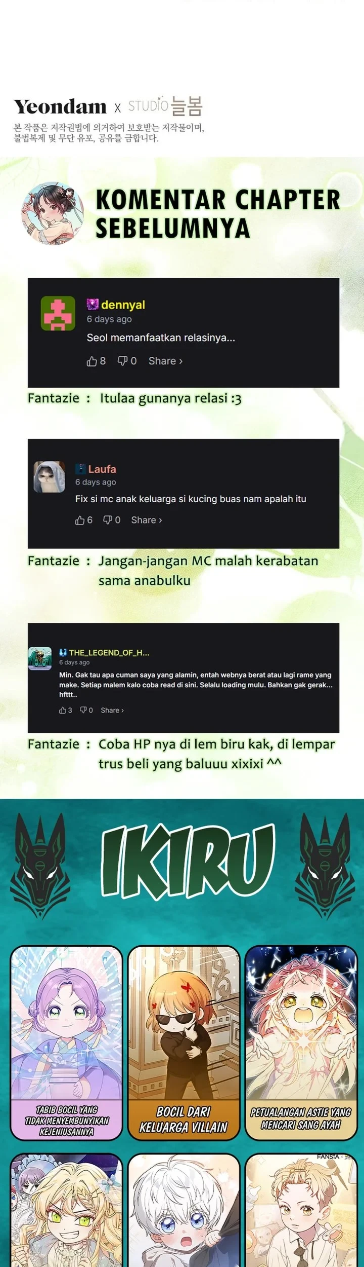 A Baby Cat Who Commands the Dog Clan Chapter 30 Gambar 82