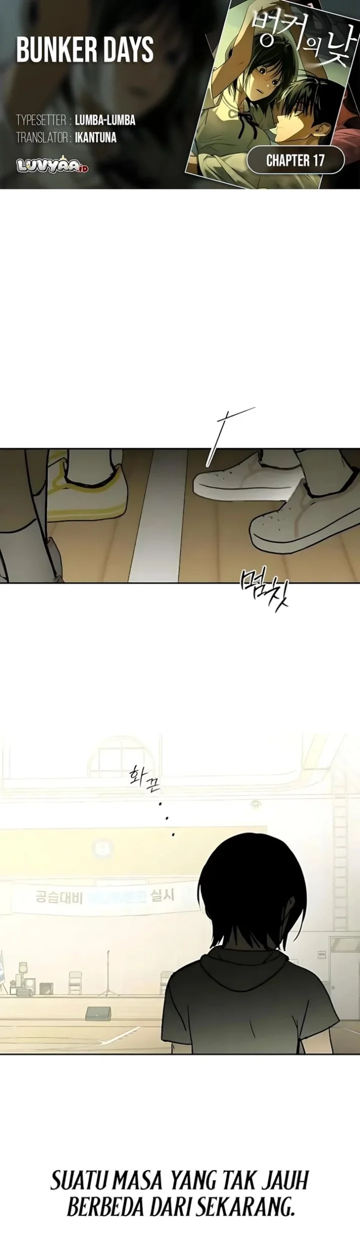 Komik Daytime in the Bunker Chapter 17 gambar 1