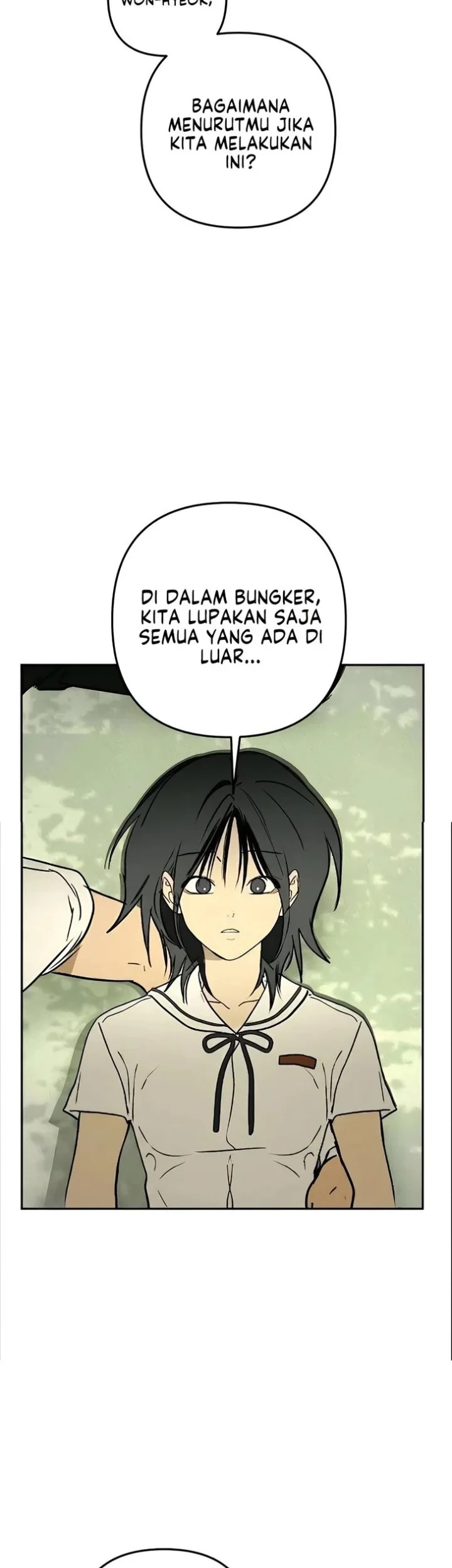 Manhwa Daytime in the Bunker Chapter 20 gambar 2