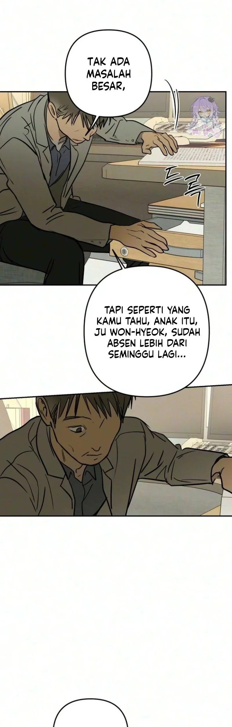 Daytime in the Bunker Chapter 25 Gambar 19