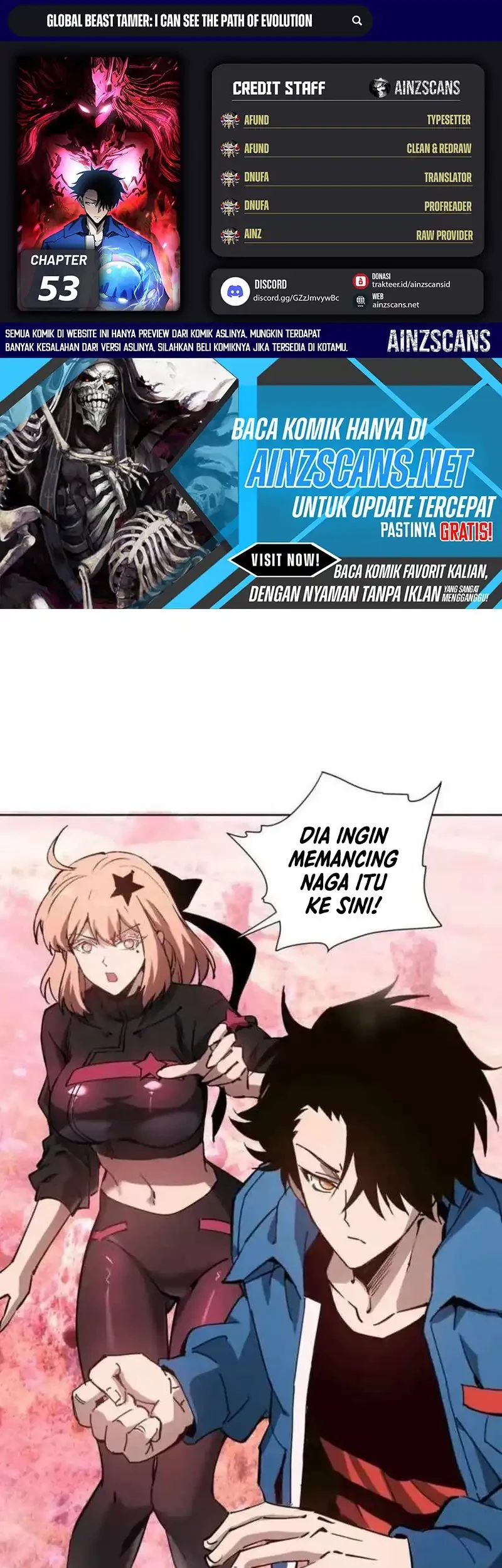 Komik Global Beast Tamer: I Can See the Path of Evolution Chapter 53 gambar 1