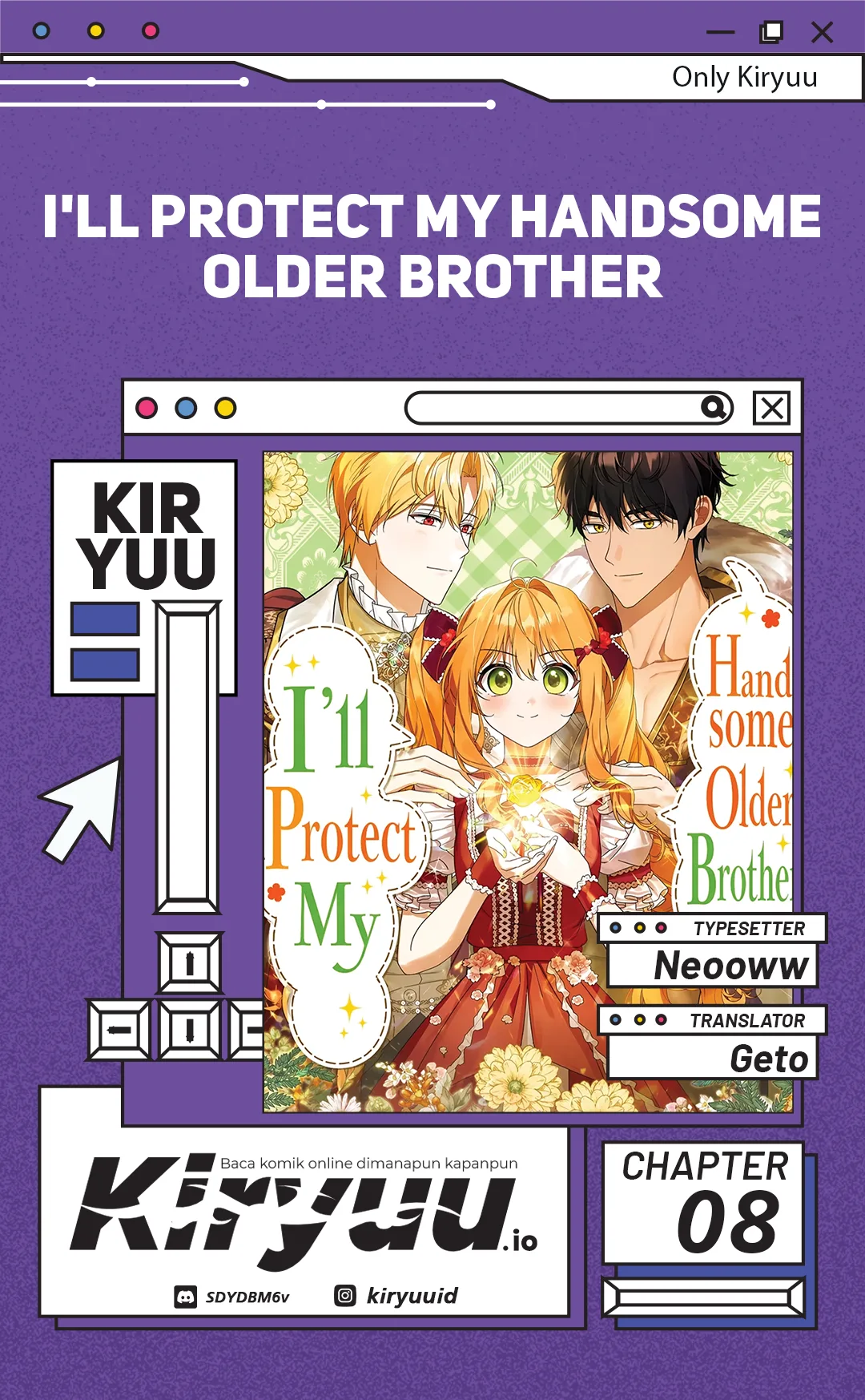 Komik I’ll Protect My Handsome Older Brother Chapter 8 gambar 1