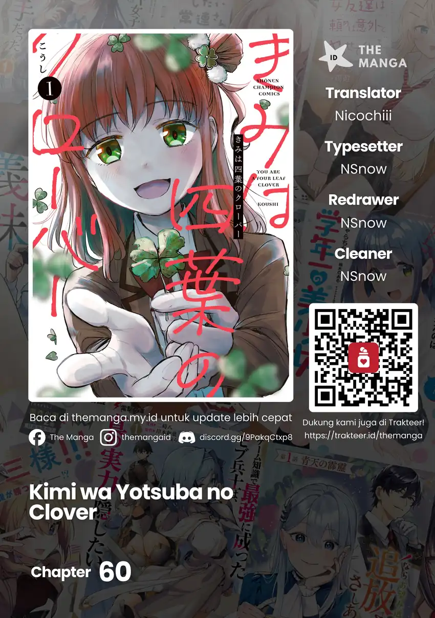 Komik Kimi wa Yotsuba no Clover Chapter 60 gambar 1