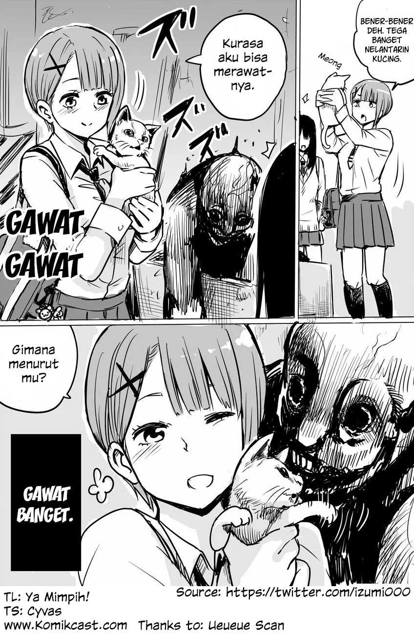 Mieruko-chan Chapter 4 Gambar 4