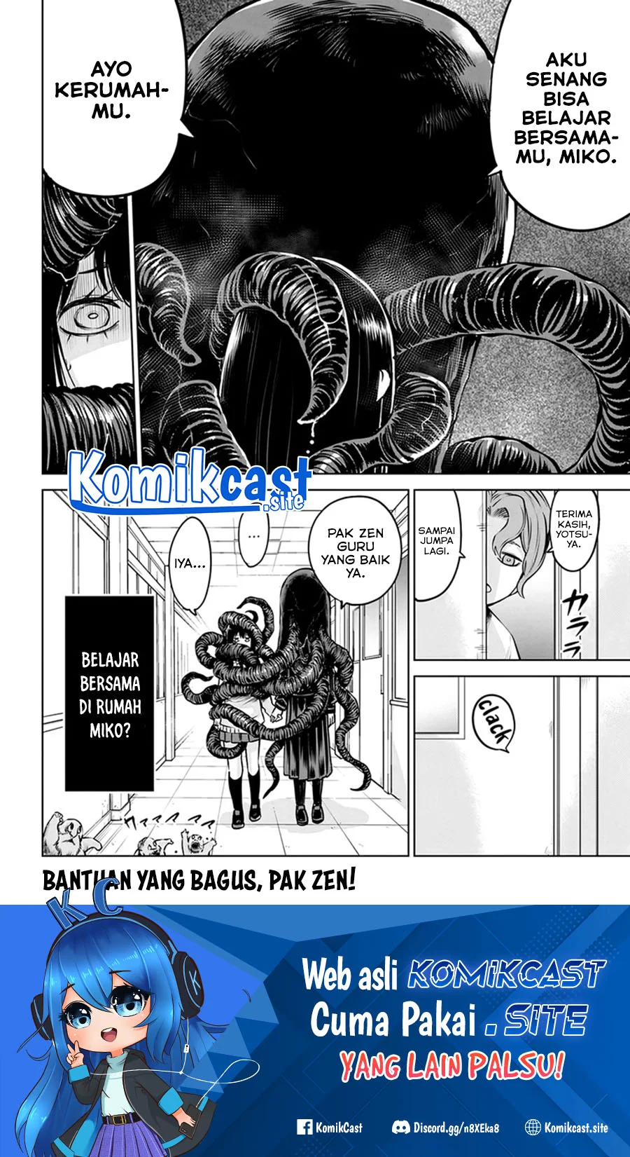 Mieruko-chan Chapter 48 Gambar 33