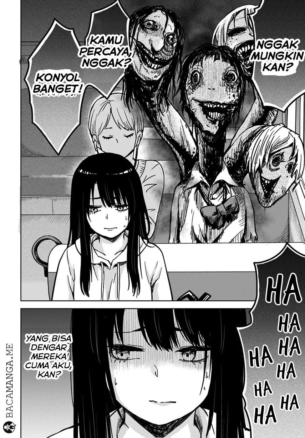 Manga Mieruko-chan Chapter 5 gambar 2