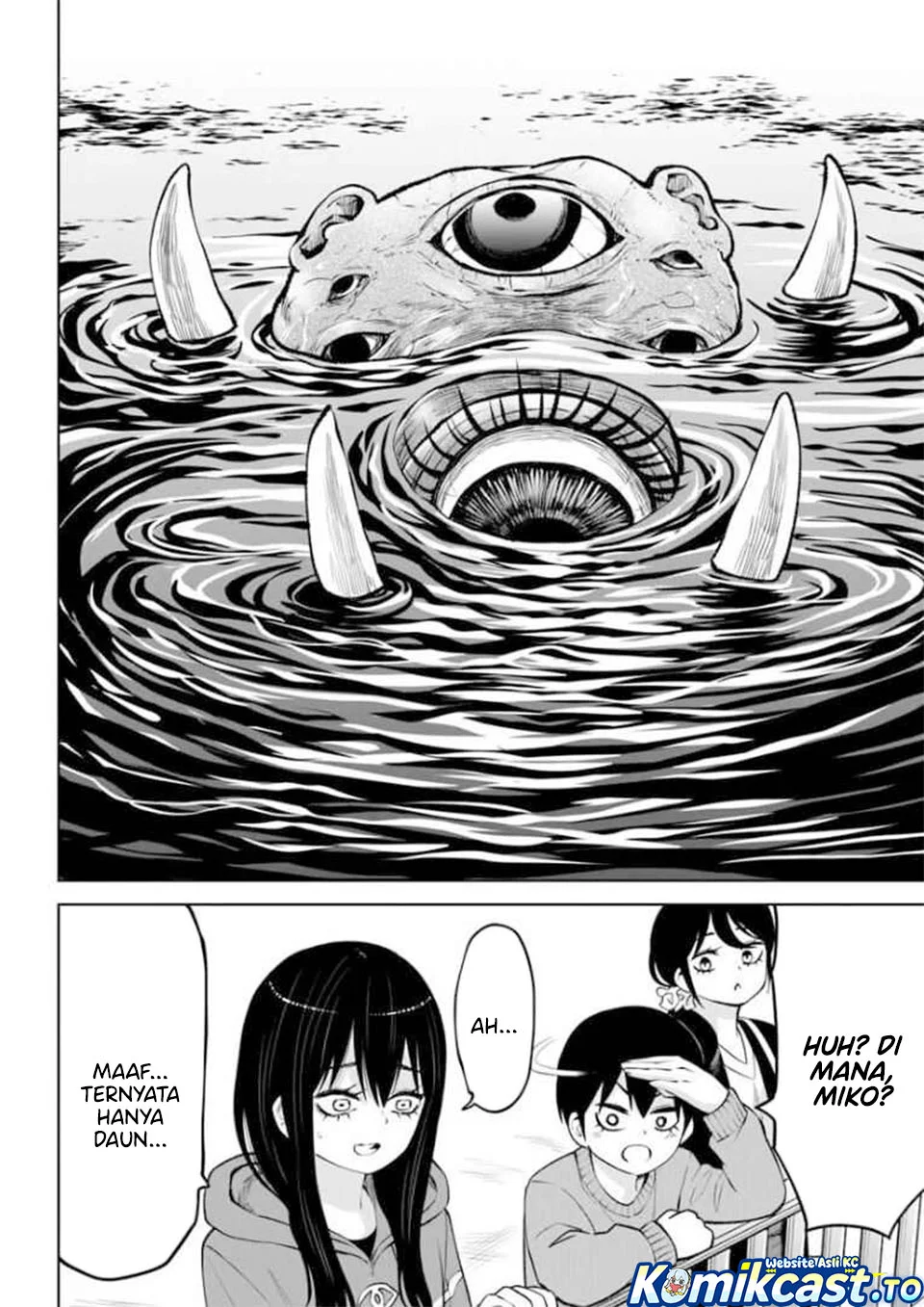 Mieruko-chan Chapter 70.1 Gambar 9