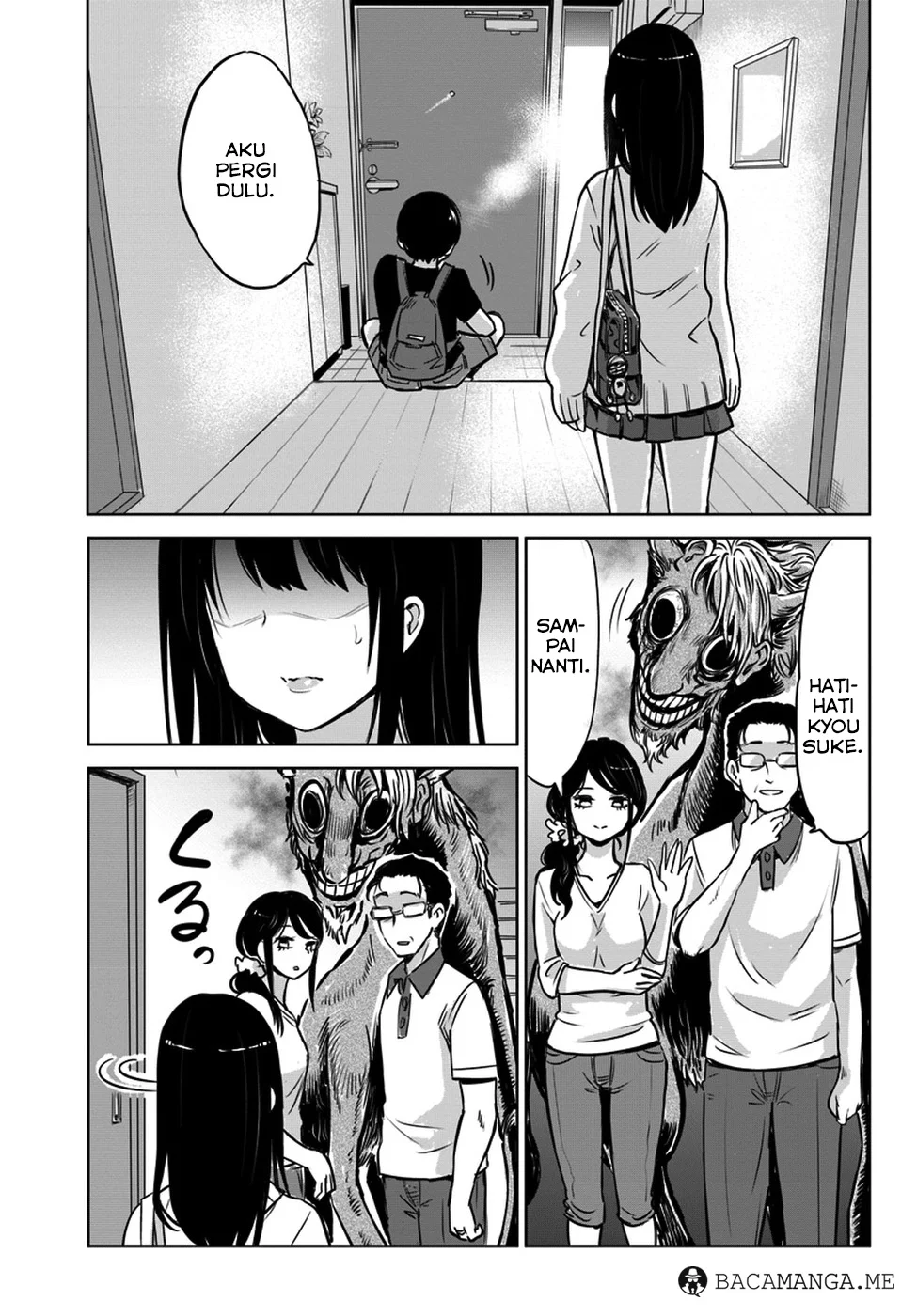 Mieruko-chan Chapter 9 Gambar 12