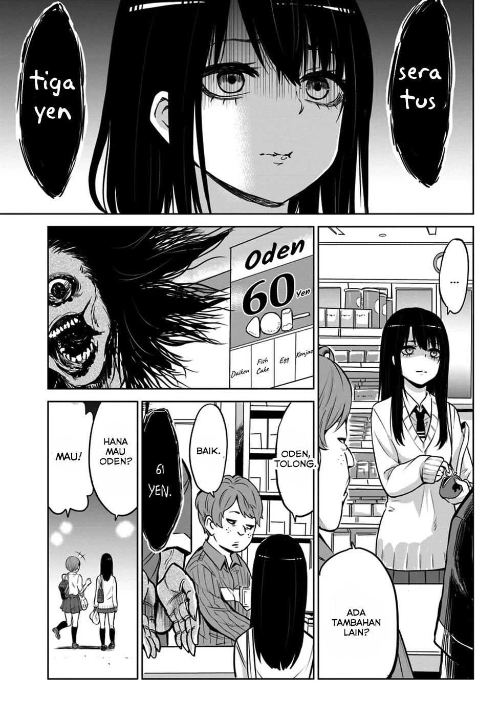 Mieruko-chan Chapter 9 Gambar 4
