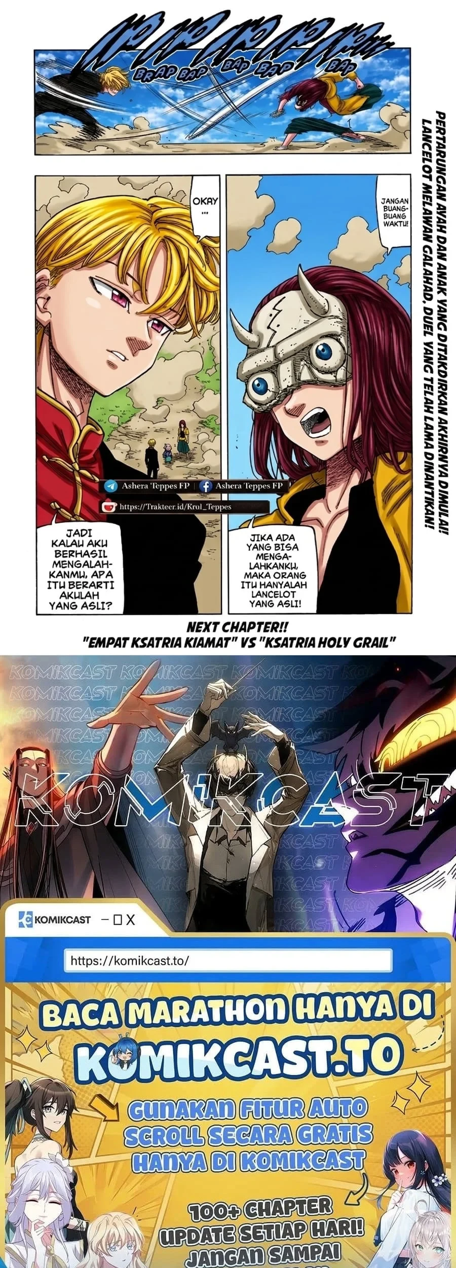 Mokushiroku no Yonkishi Chapter 240 Gambar 19