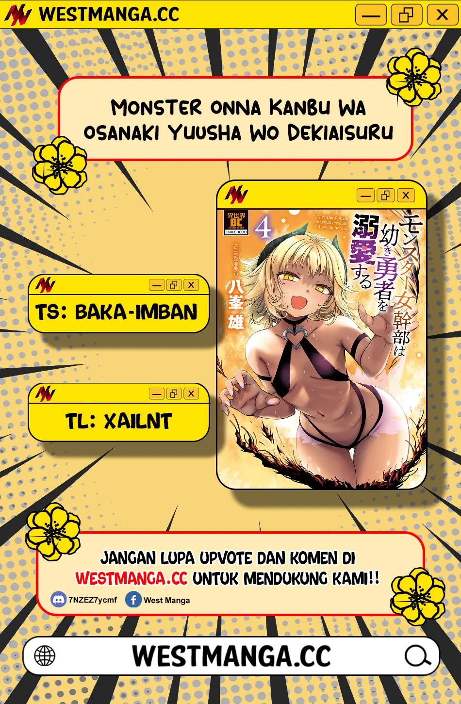Monster Onna Kanbu wa Osanaki Yuusha wo Dekiaisuru Chapter 22 Gambar 3