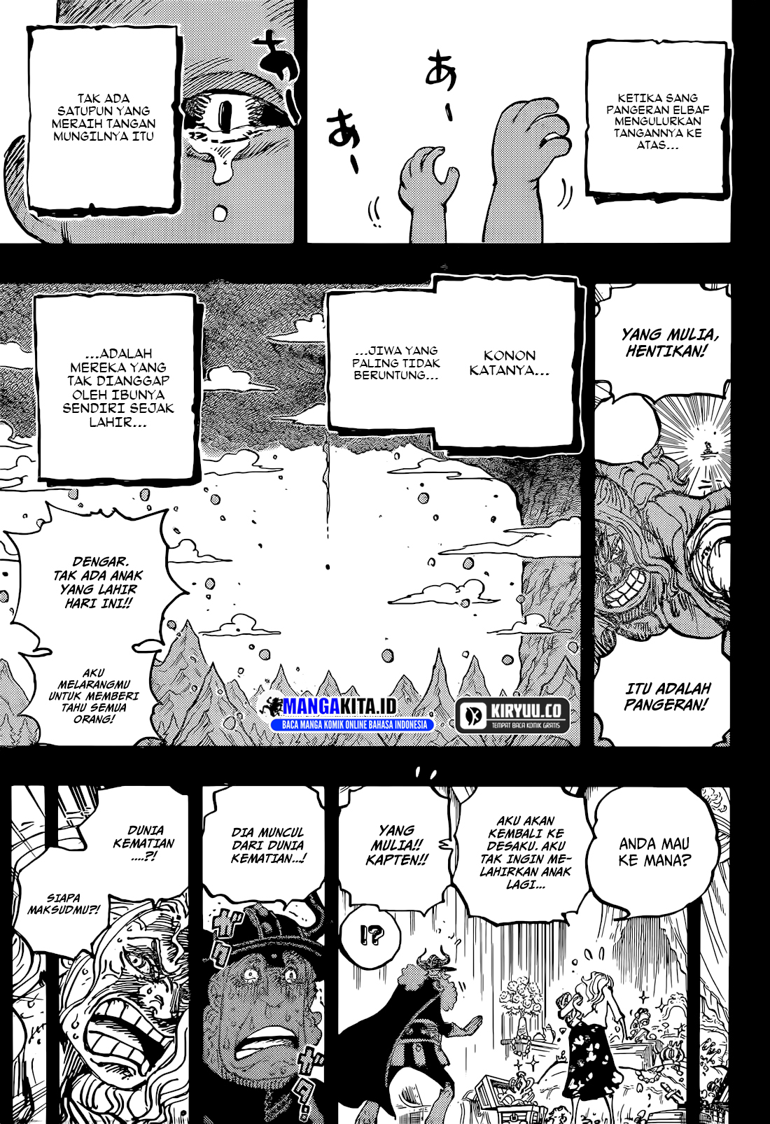 One Piece Chapter 1153 Gambar 16