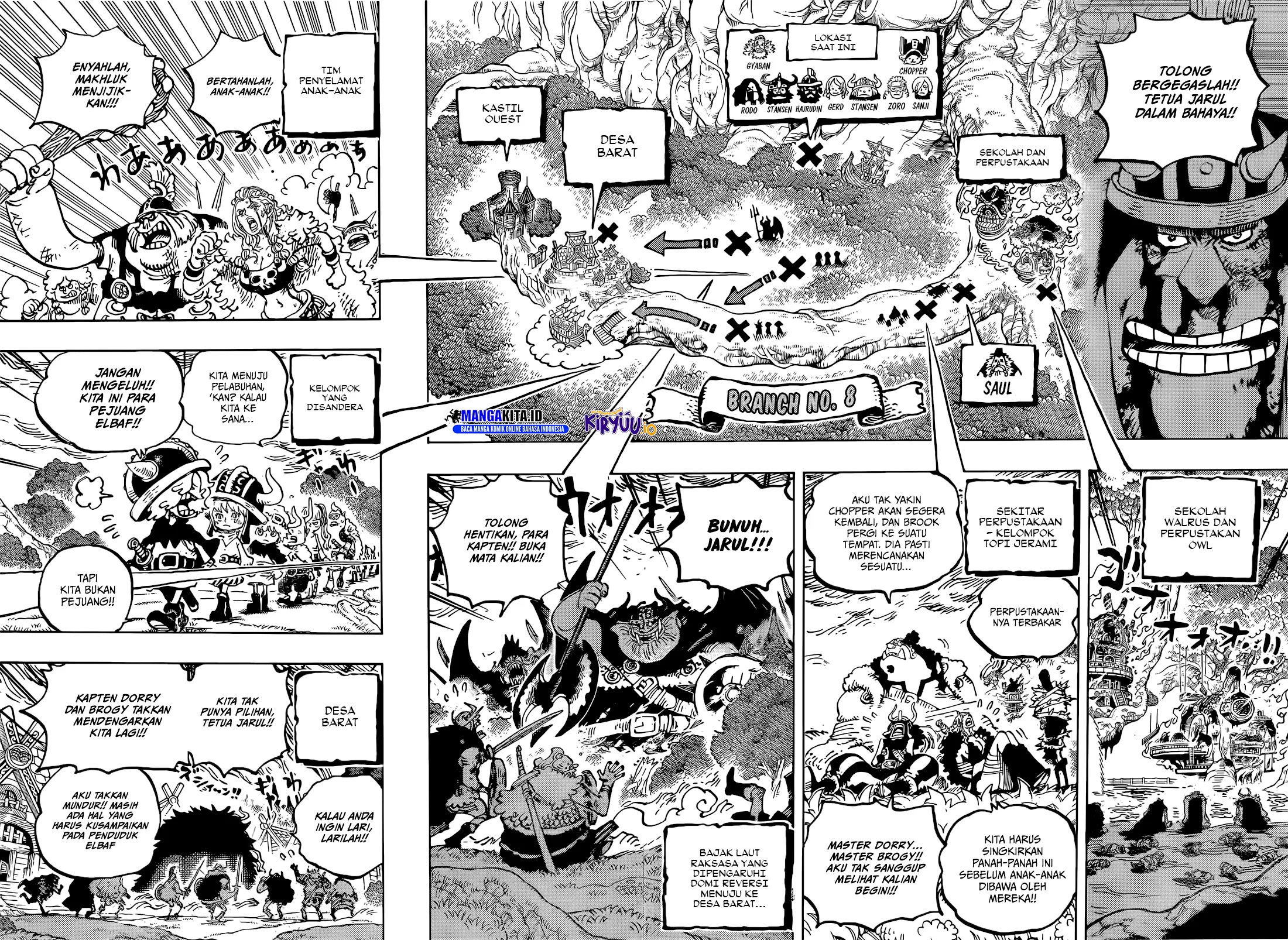 One Piece Chapter 1172 Gambar 10