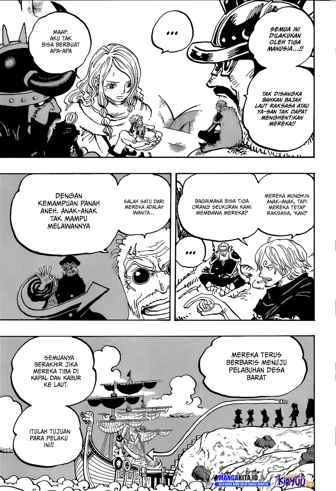 One Piece Chapter 1172 Gambar 4
