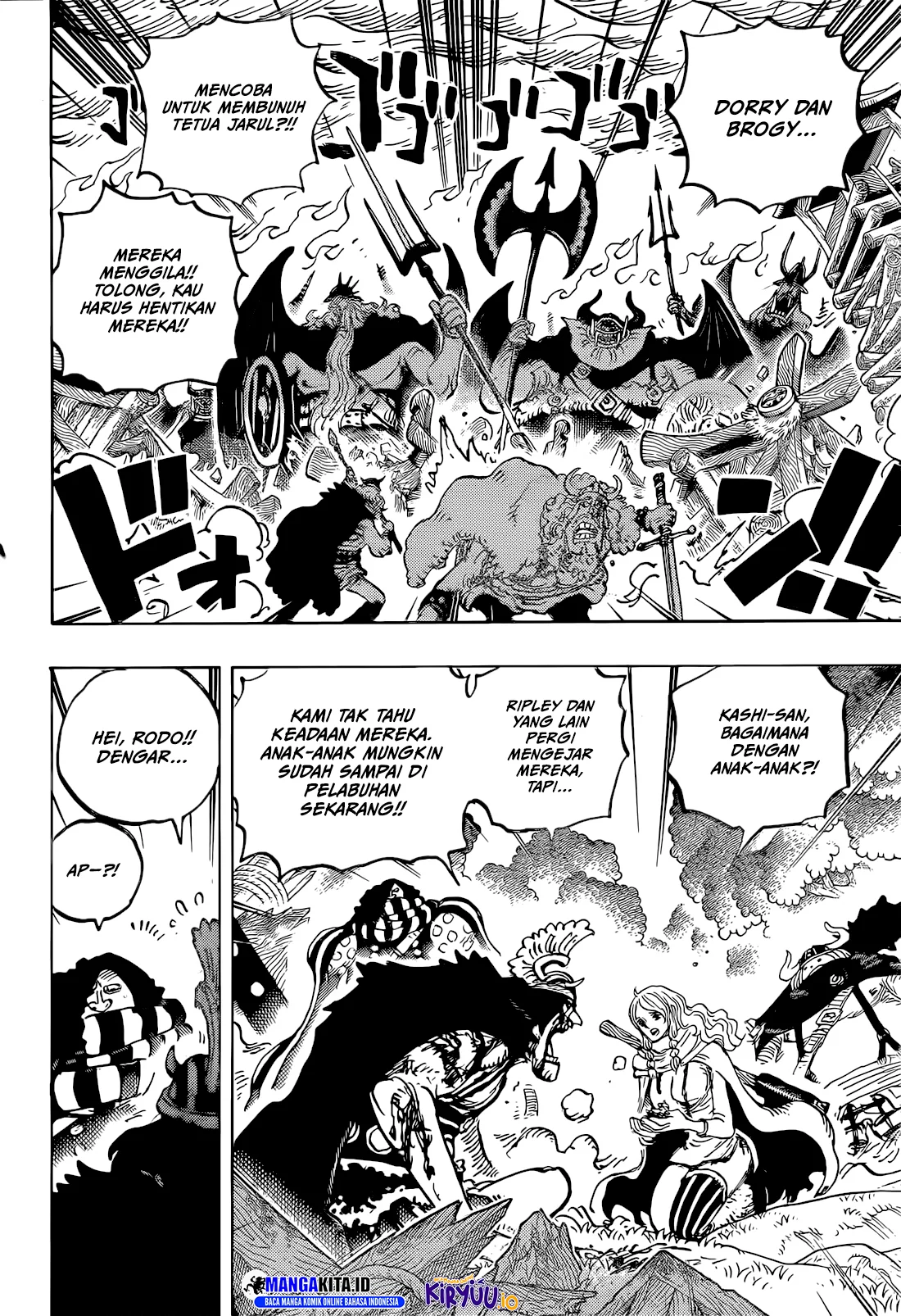 One Piece Chapter 1172 Gambar 8