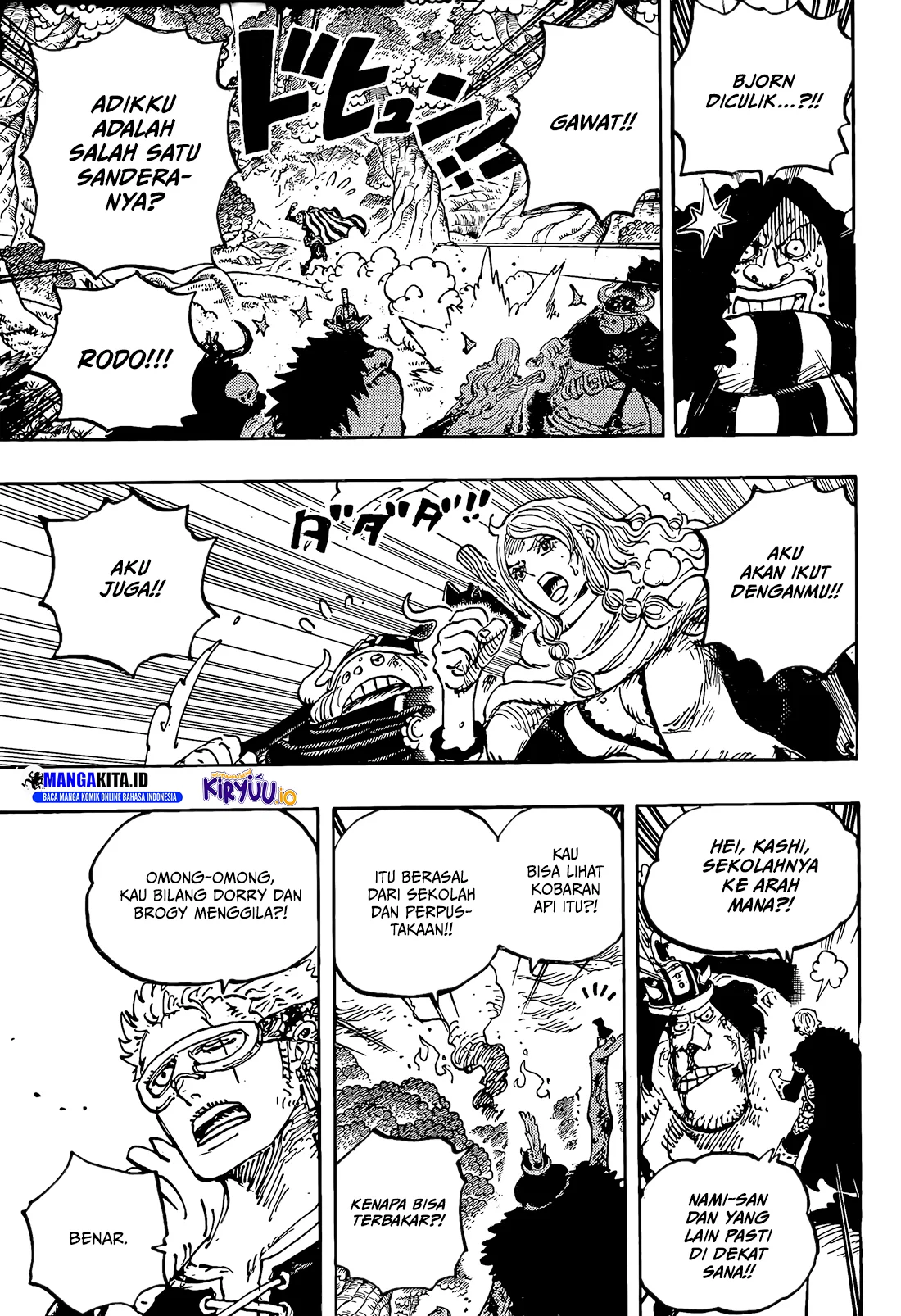 One Piece Chapter 1172 Gambar 9