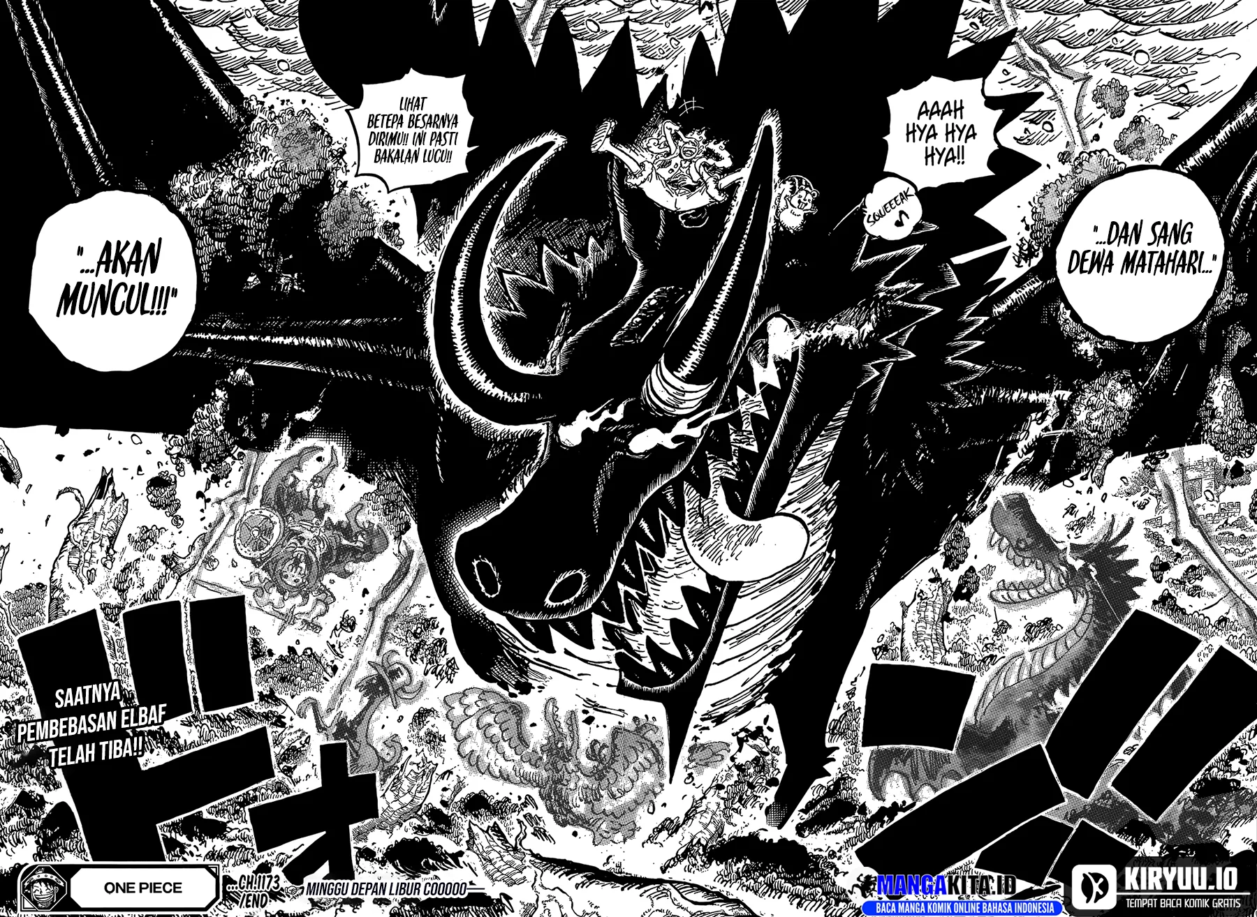 One Piece Chapter 1174 Gambar 16