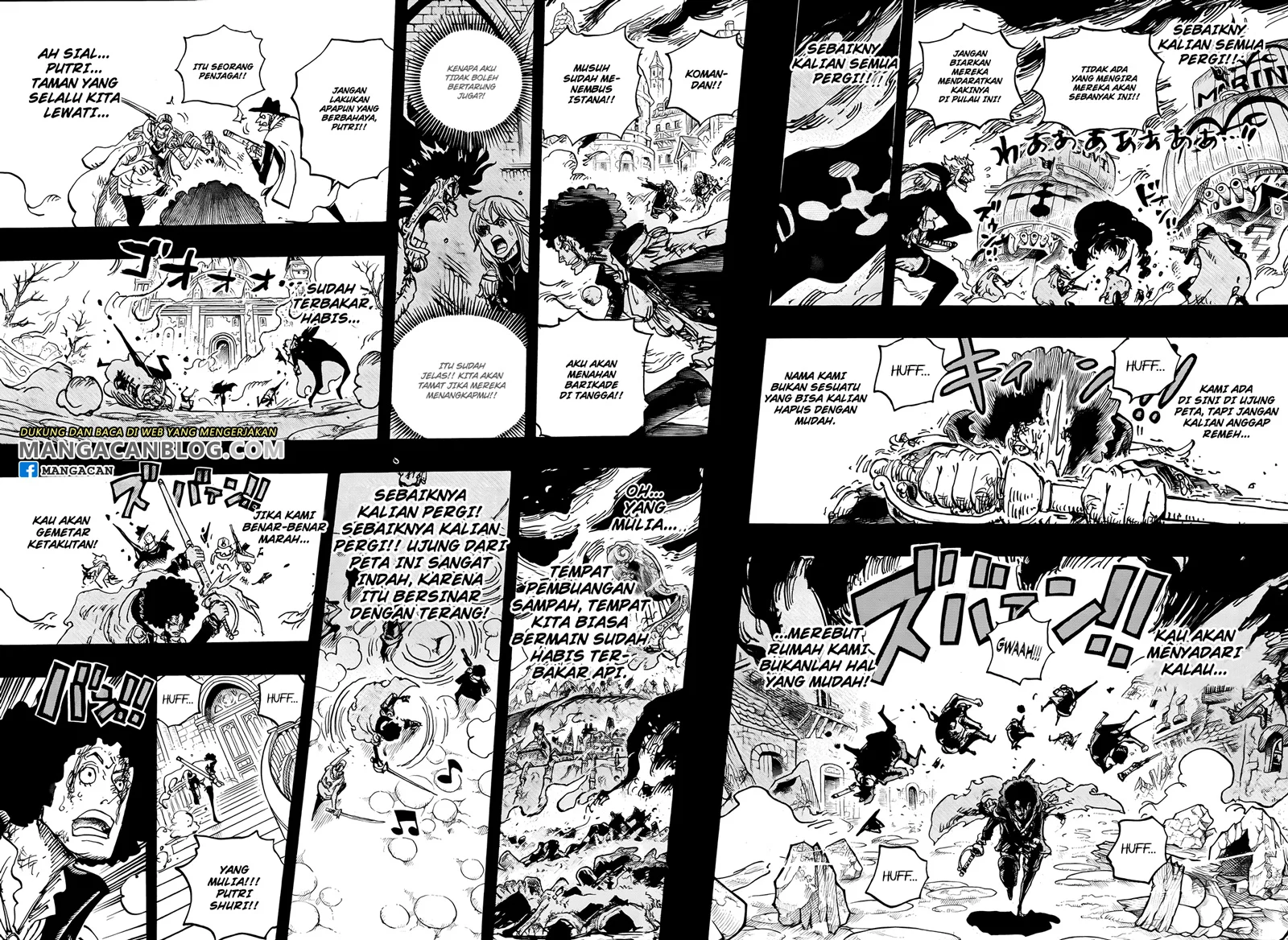 One Piece Chapter 1185 Gambar 14