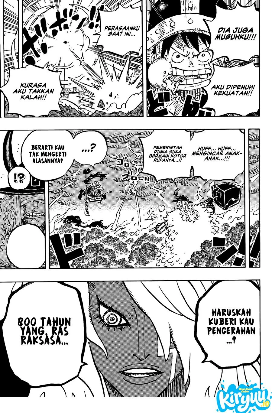 One Piece Chapter 1186 Gambar 16