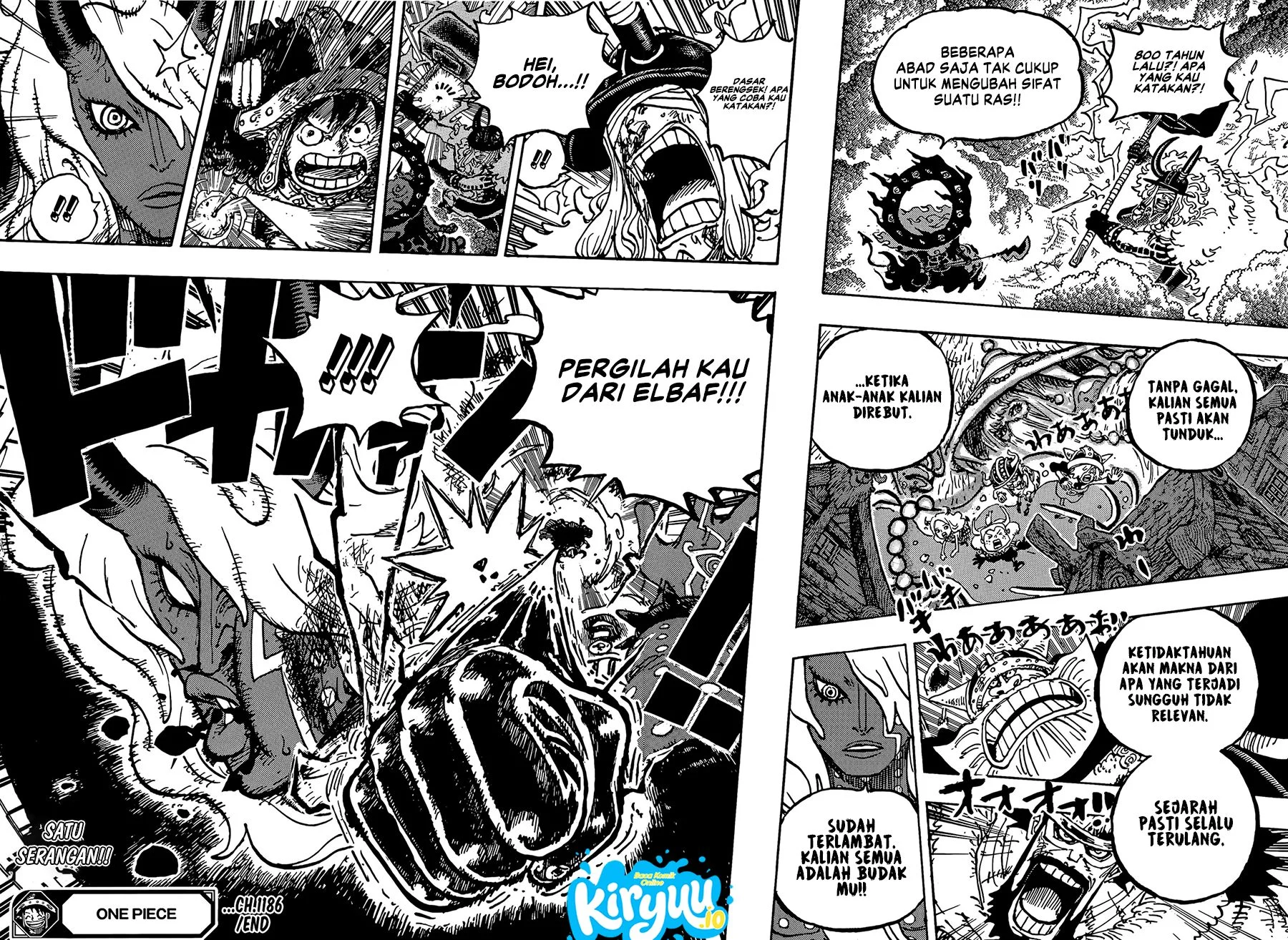 One Piece Chapter 1186 Gambar 17