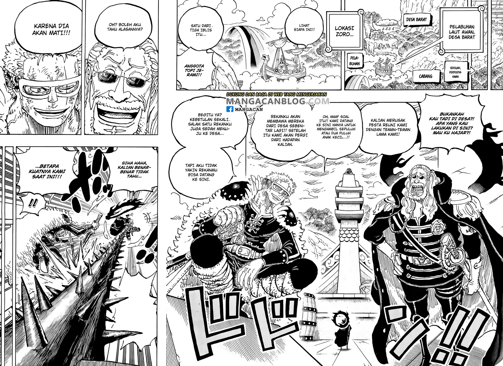One Piece Chapter 1187 Gambar 8