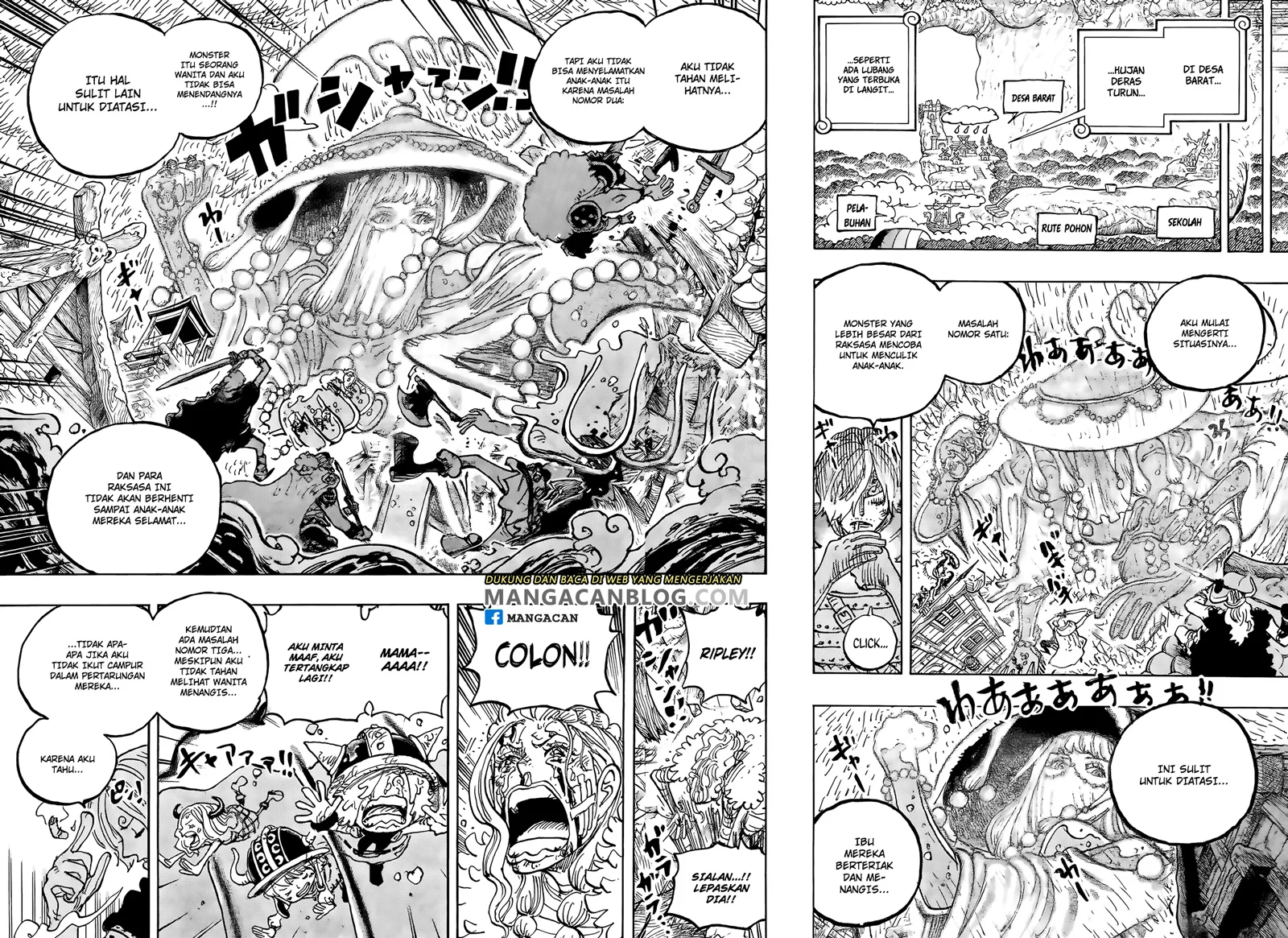 One Piece Chapter 1187 Gambar 9