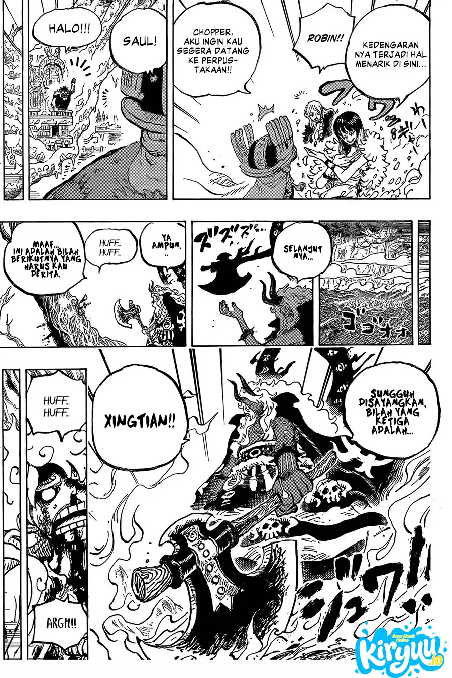 One Piece Chapter 1189 Gambar 12