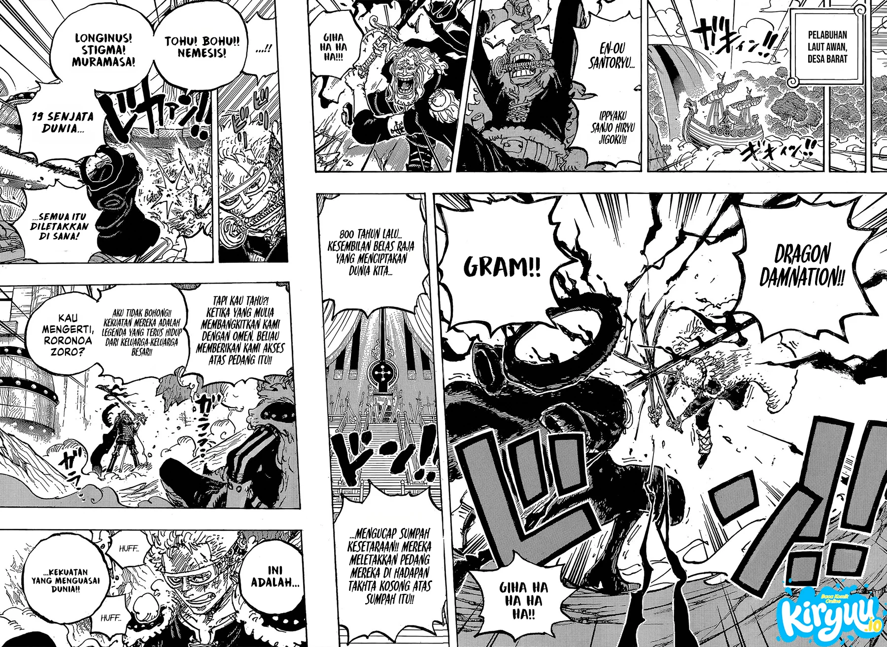 One Piece Chapter 1189 Gambar 13