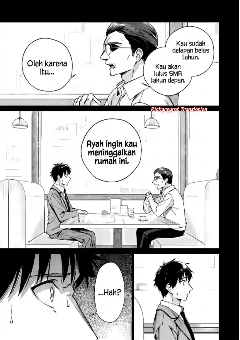 Ore wa Gimai ni Uso wo Tsuku ~Chi no Tsunaganai Imouto wo Ore ga Hikitoru Koto ni Shita~ Chapter 1 Gambar 40
