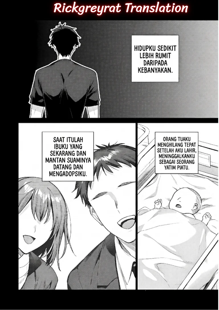 Ore wa Gimai ni Uso wo Tsuku ~Chi no Tsunaganai Imouto wo Ore ga Hikitoru Koto ni Shita~ Chapter 1 Gambar 43
