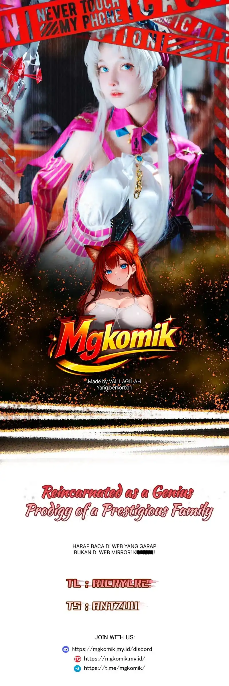 Komik Reincarnated as a Genius Prodigy of a Prestigious Family Chapter 102 gambar 1