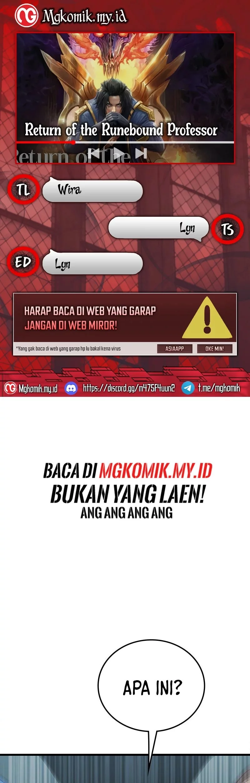 Komik Return of the Renebound Professor Chapter 51 gambar 1