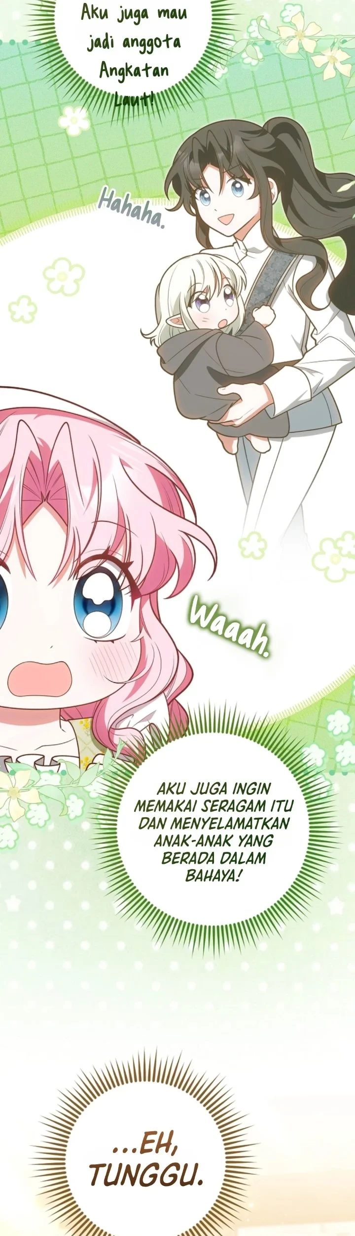Si Bungsu di Variety Show Pengasuhan Itu Sangat Menggemaskan Chapter 36 Gambar 13