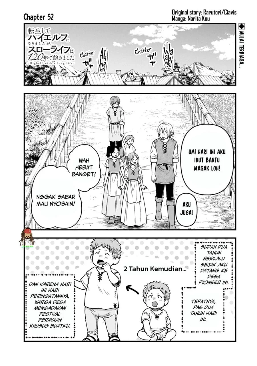 Manga Tensei Shite High Elf ni Narimashitaga, Slow Life wa 120-nen de Akimashita Chapter 52 gambar 2