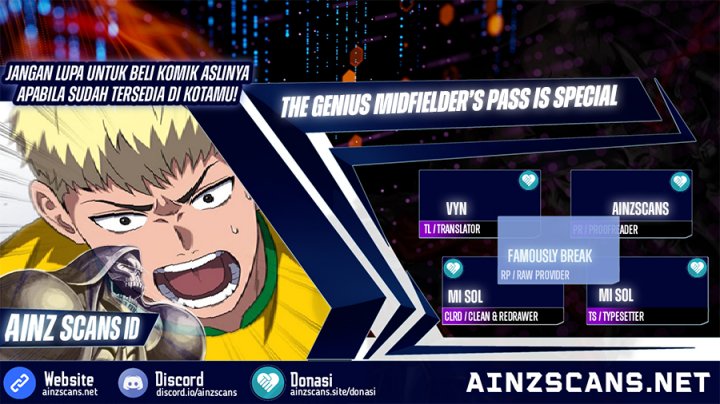 Komik The Genius Midfielder’s Pass Is Special Chapter 15 gambar 1