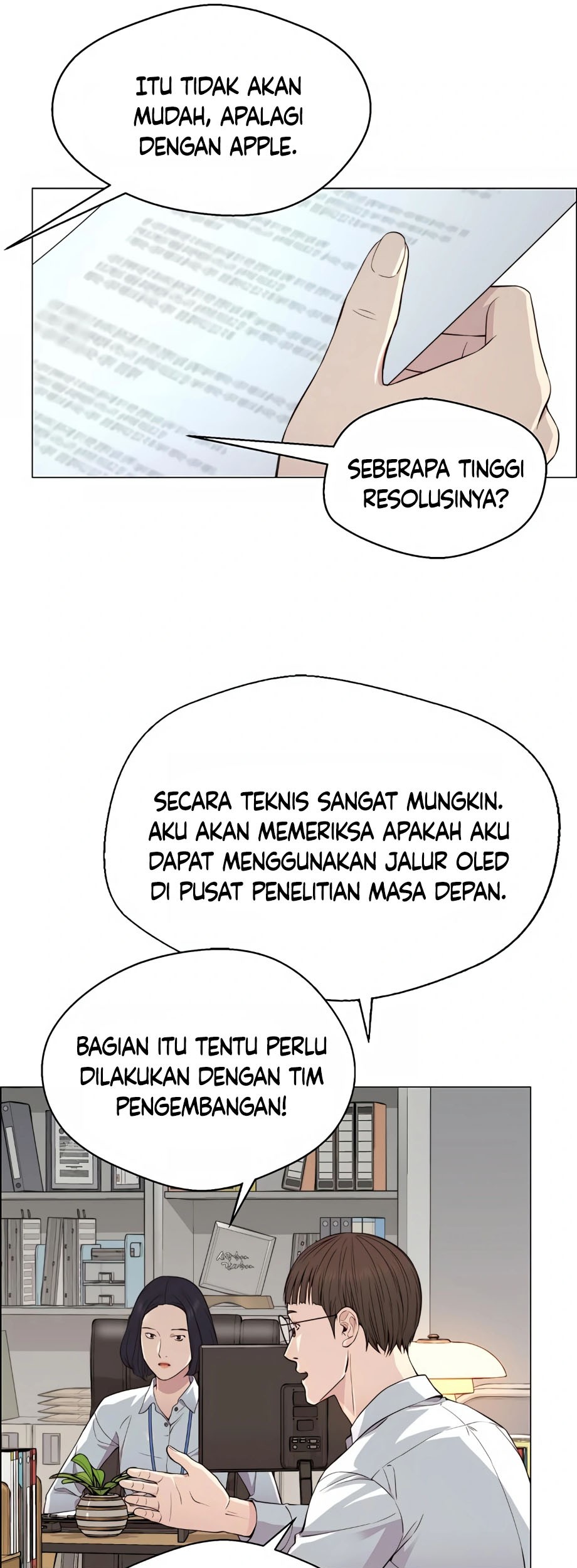 The Man   Chapter 137 Gambar 57