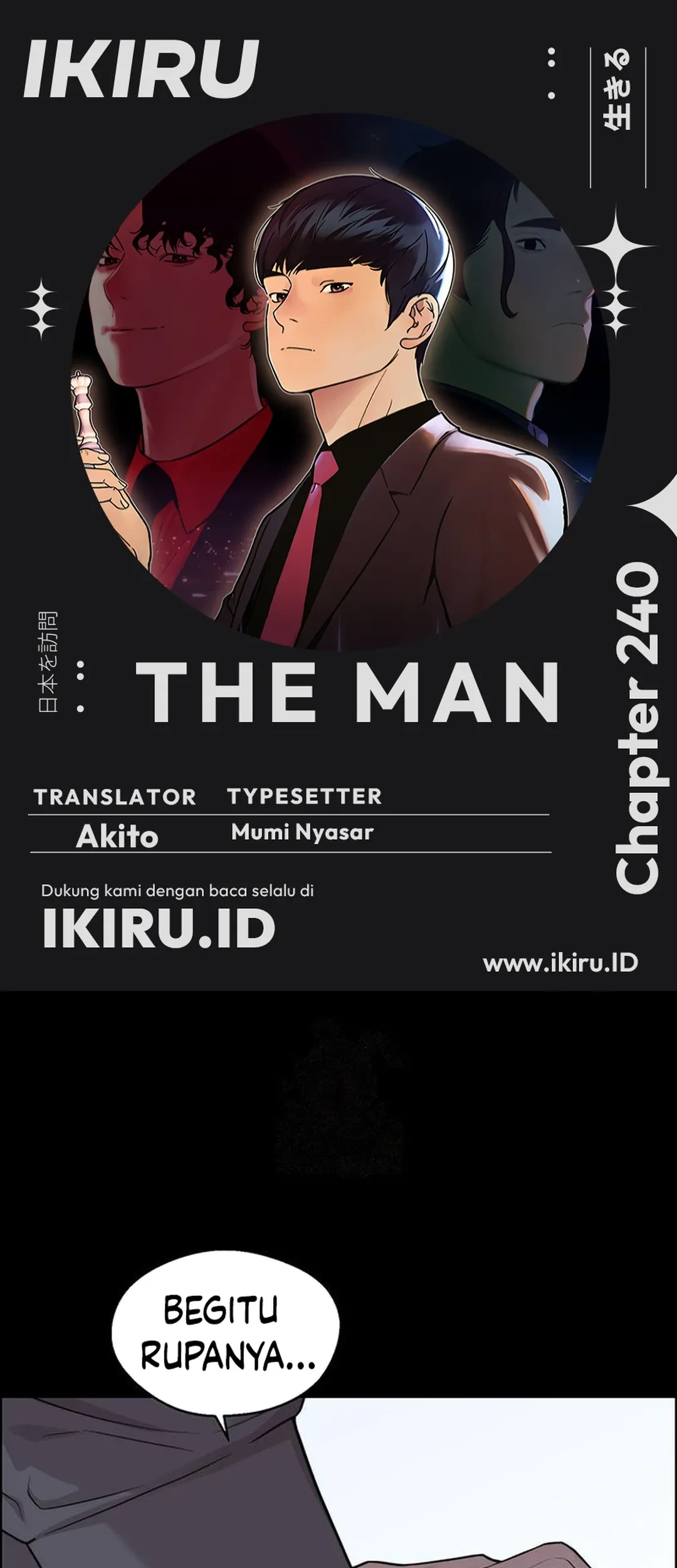 Komik The Man   Chapter 240 gambar 1
