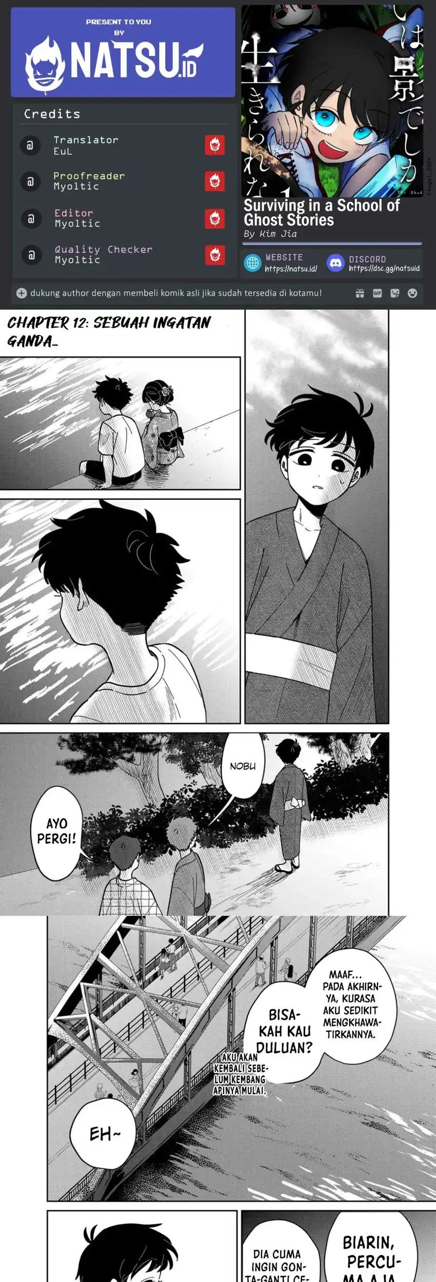 Komik Yui Can Only Live In the Shadows Chapter 12 gambar 1