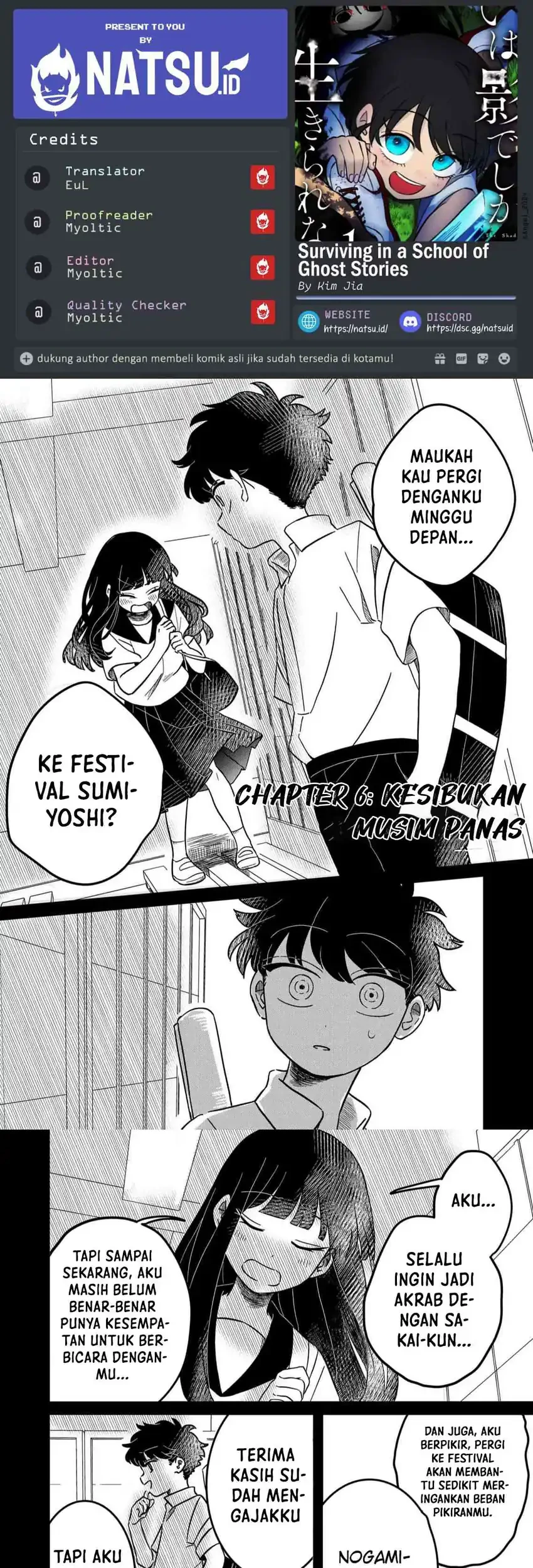 Komik Yui Can Only Live In the Shadows Chapter 6 gambar 1