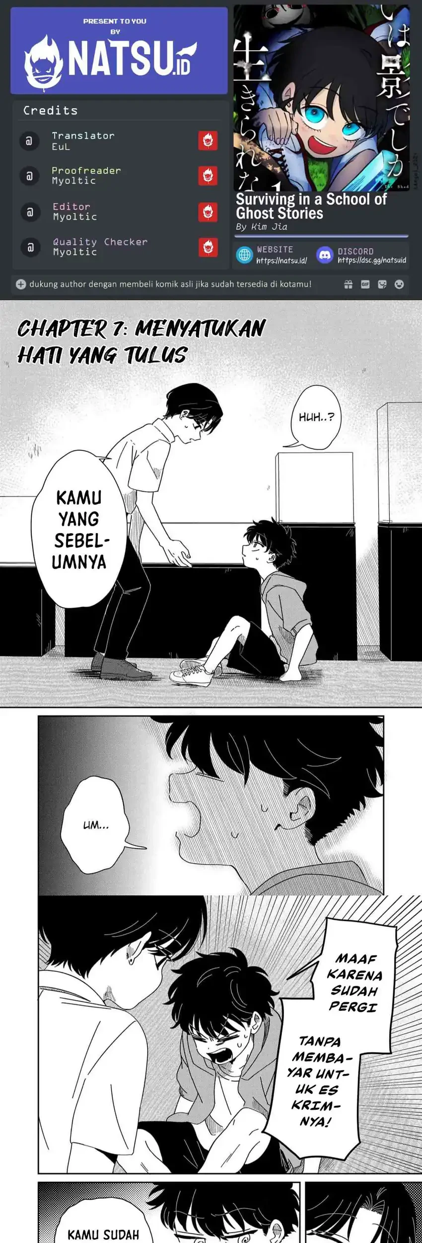 Komik Yui Can Only Live In the Shadows Chapter 7 gambar 1