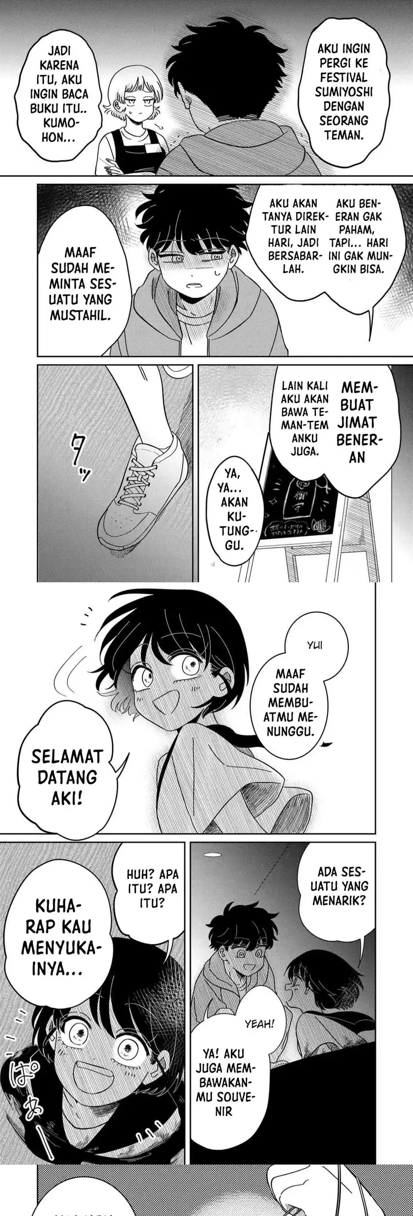 Yui Can Only Live In the Shadows Chapter 7 Gambar 9