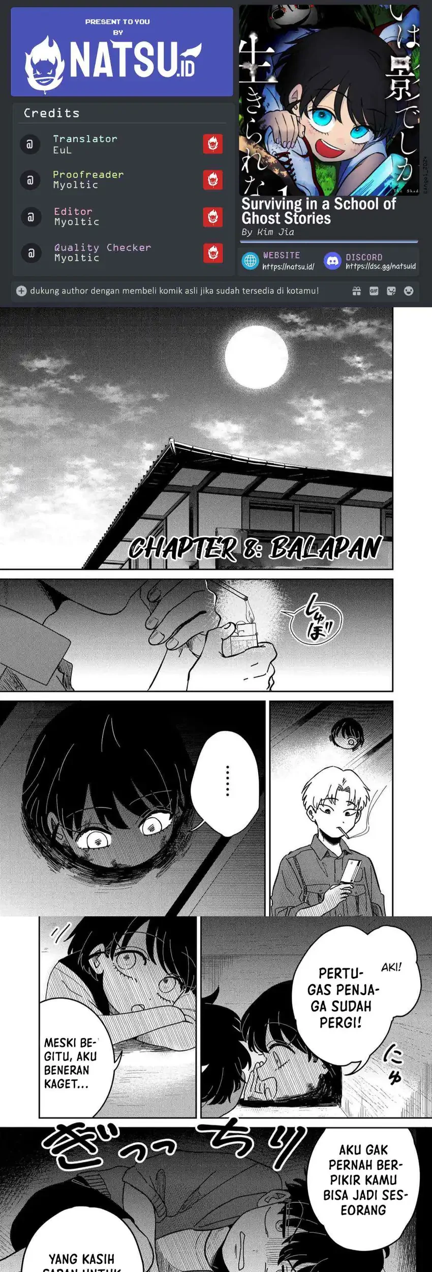 Komik Yui Can Only Live In the Shadows Chapter 8 gambar 1