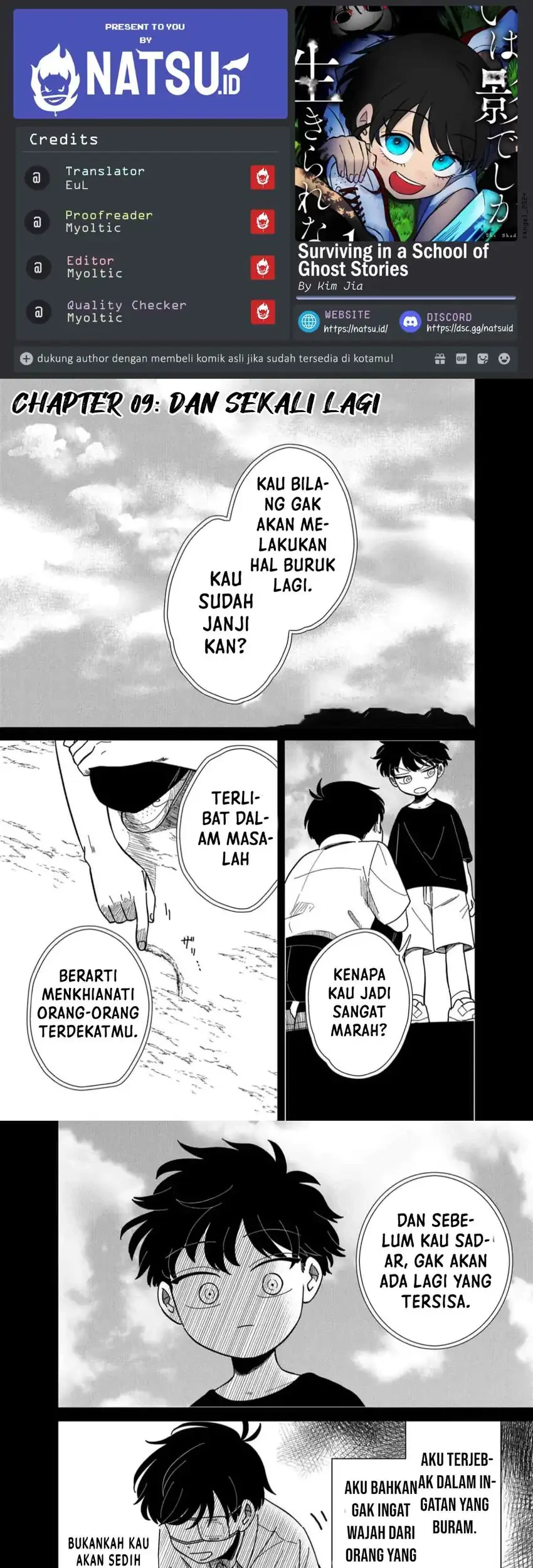 Komik Yui Can Only Live In the Shadows Chapter 9 gambar 1