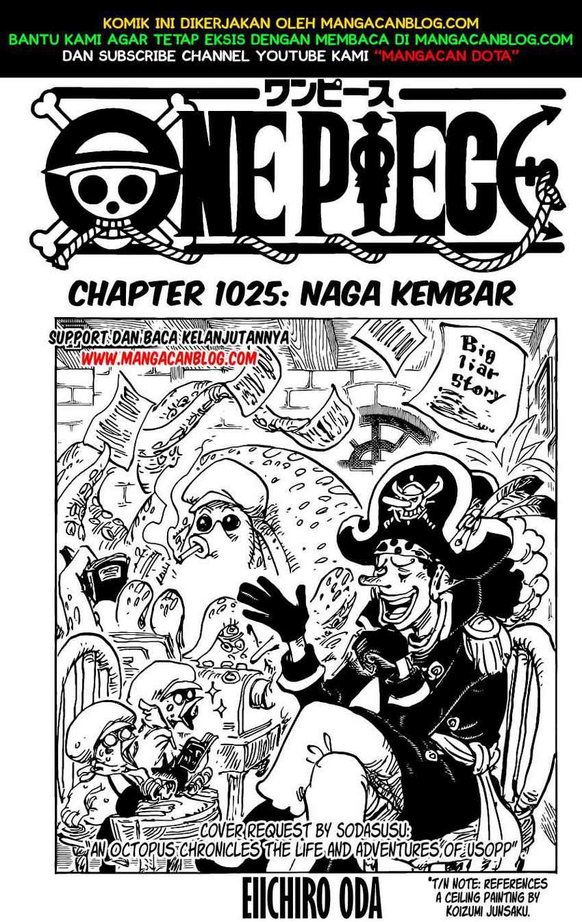 Komik One Piece Chapter 1025 gambar 1