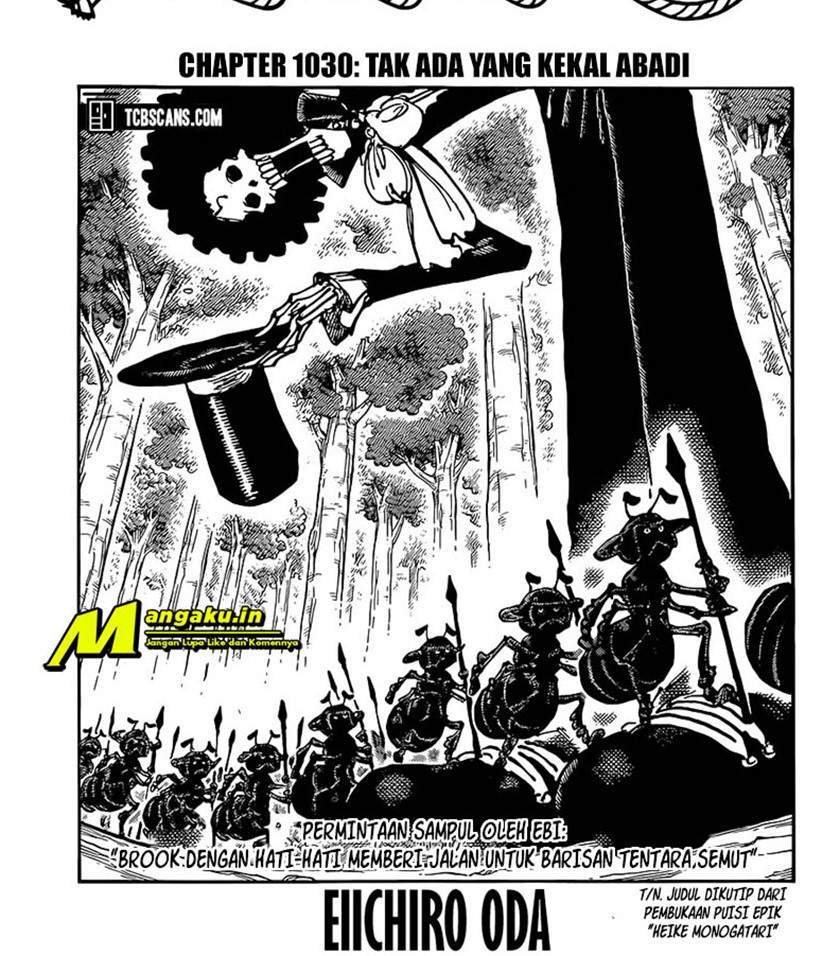 Manga One Piece Chapter 1030 gambar 2