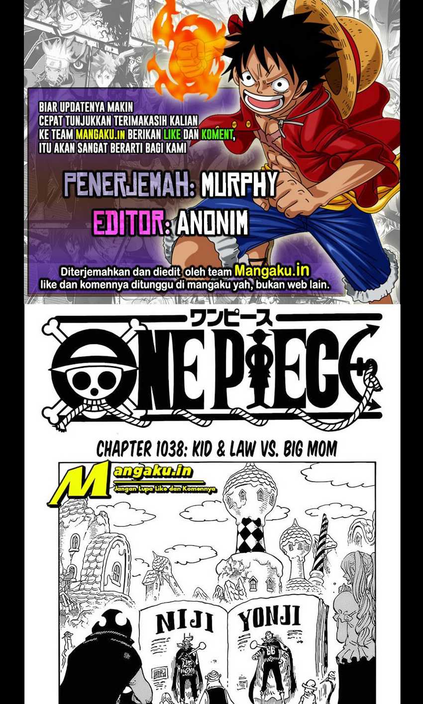 Komik One Piece Chapter 1038 gambar 1