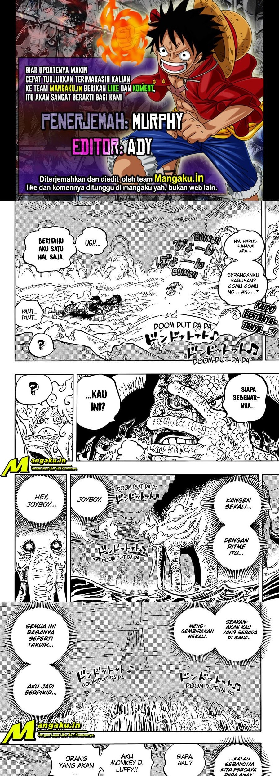 Komik One Piece Chapter 1046 gambar 1