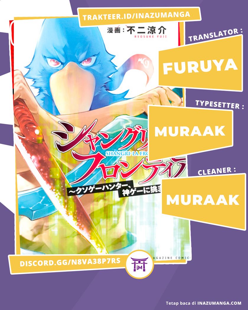 Komik Shangri-La Frontier ~ Kusoge Hunter, Kamige ni Idoman to su~ Chapter 08 gambar 1