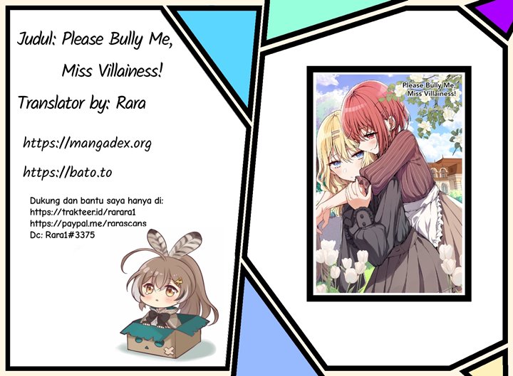 Komik Please Bully Me, Miss Villainess! Chapter 02 gambar 1