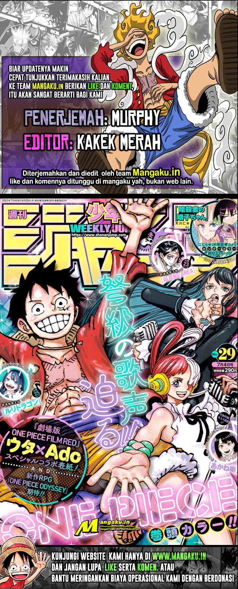 Komik One Piece Chapter 1053 gambar 1